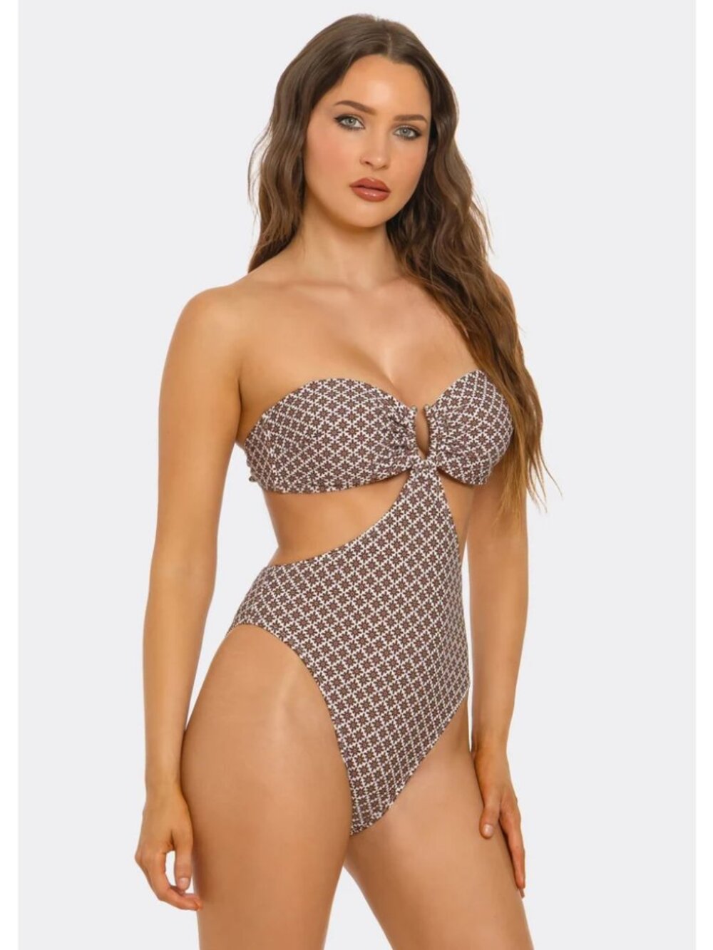 Flora Monokini One-Piece Swimsuit